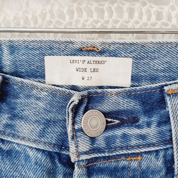 ⚡️ Levi's Altered Wide-Leg High Rise Jeans ⚡️ - Picture 6 of 11